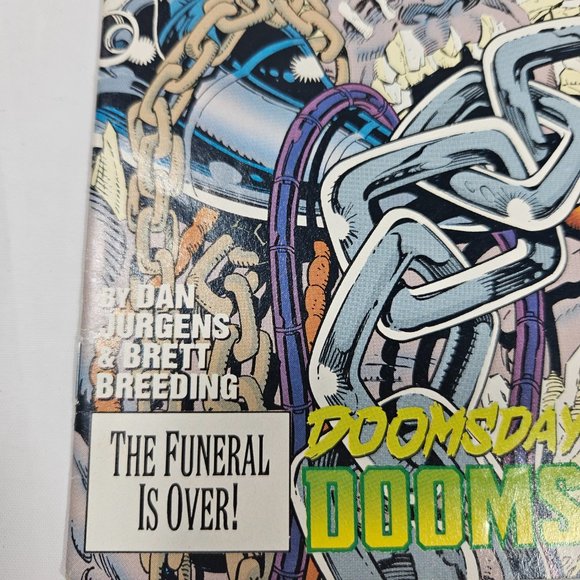 DC Superman Doomsday for Doomsday #78 1993 Comic Book Jurgens Breeding - Picture 3 of 7